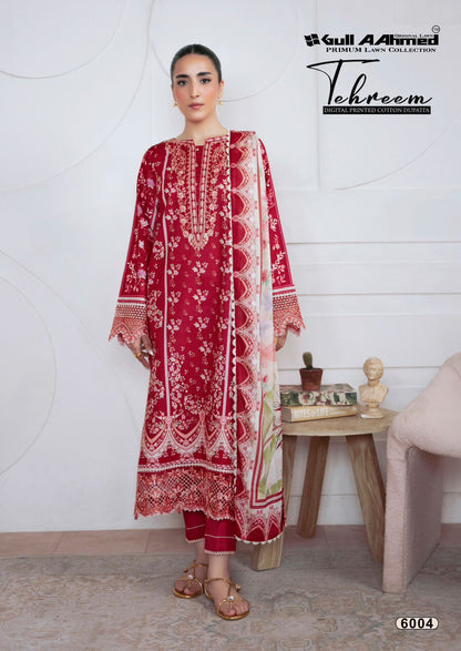 Tehreem Vol 6 Gul Ahmed Lawn Karachi Salwar Suits Wholesale Price