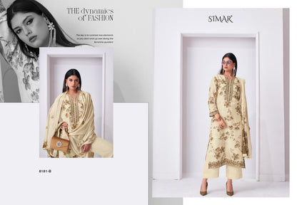 Tehzeeb Simar Viscose Muslin Pant Style Suits Wholesale Price