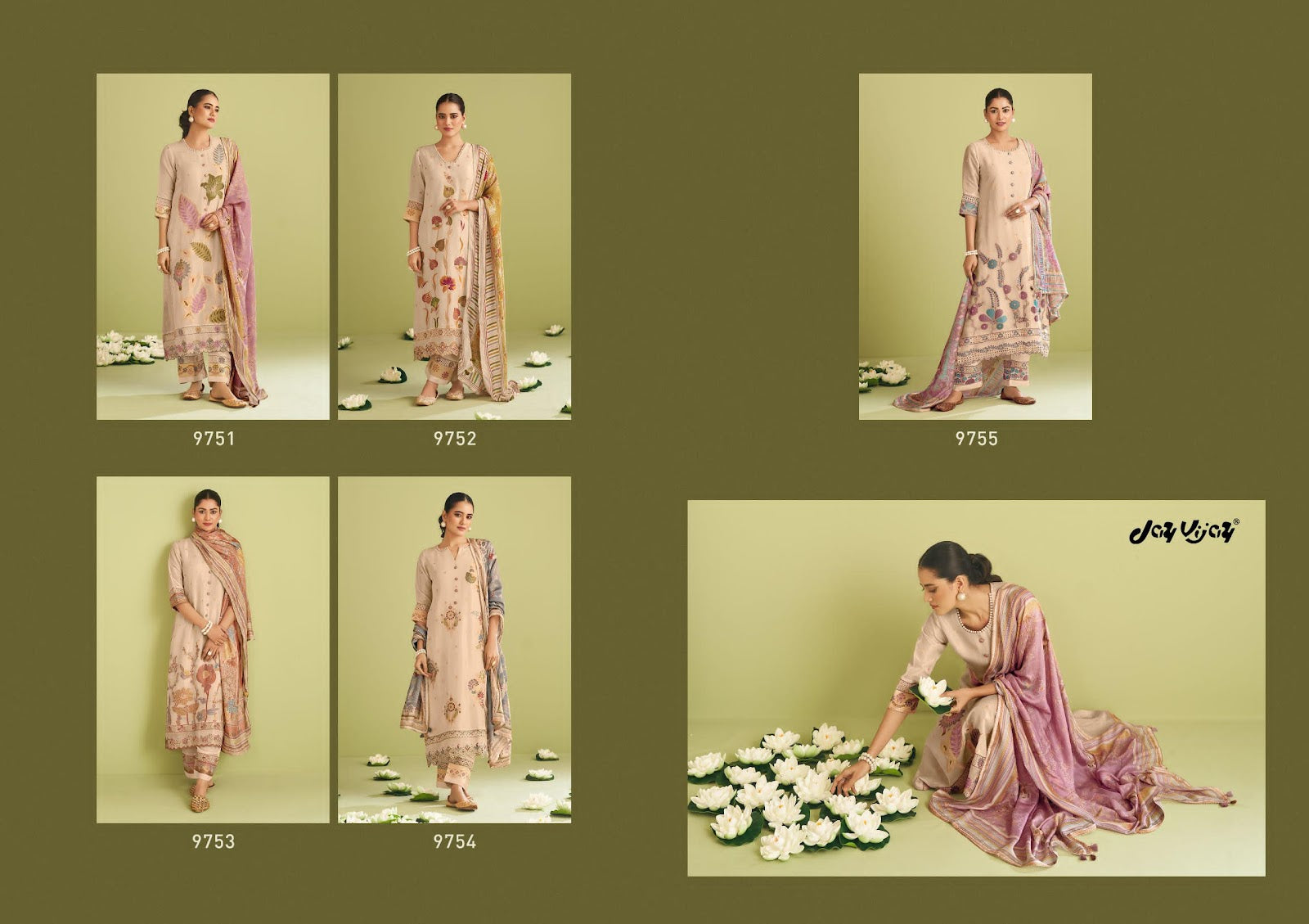 Tejori Jay Vijay Tissue Jacquard Pant Style Suits Wholesaler