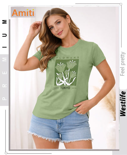 Tencil 2104 Amiti Premium Women Tshirt Wholesaler Gujarat