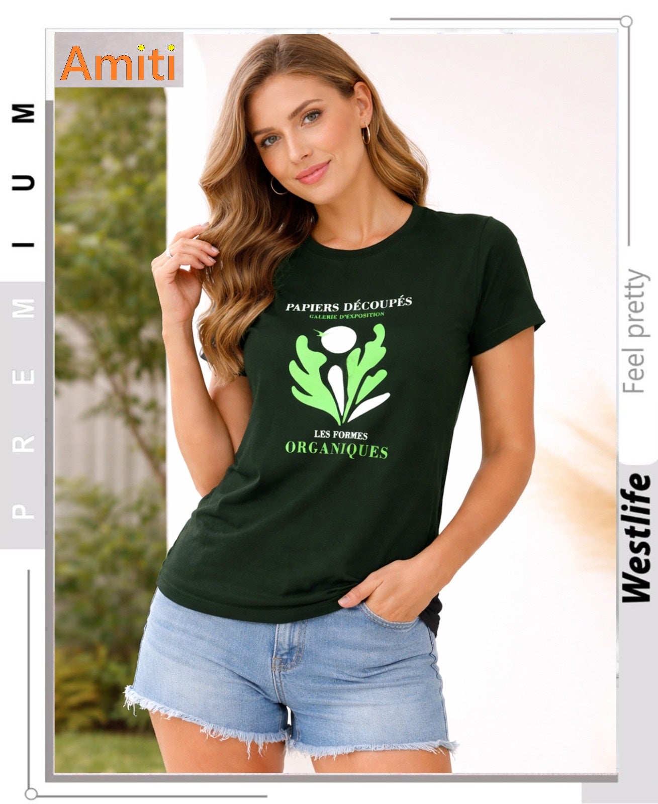 Tencil 2104 Amiti Premium Women Tshirt Wholesaler Gujarat