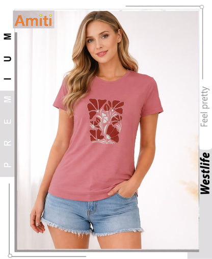 Tencil 2104 Amiti Premium Women Tshirt Wholesaler Gujarat