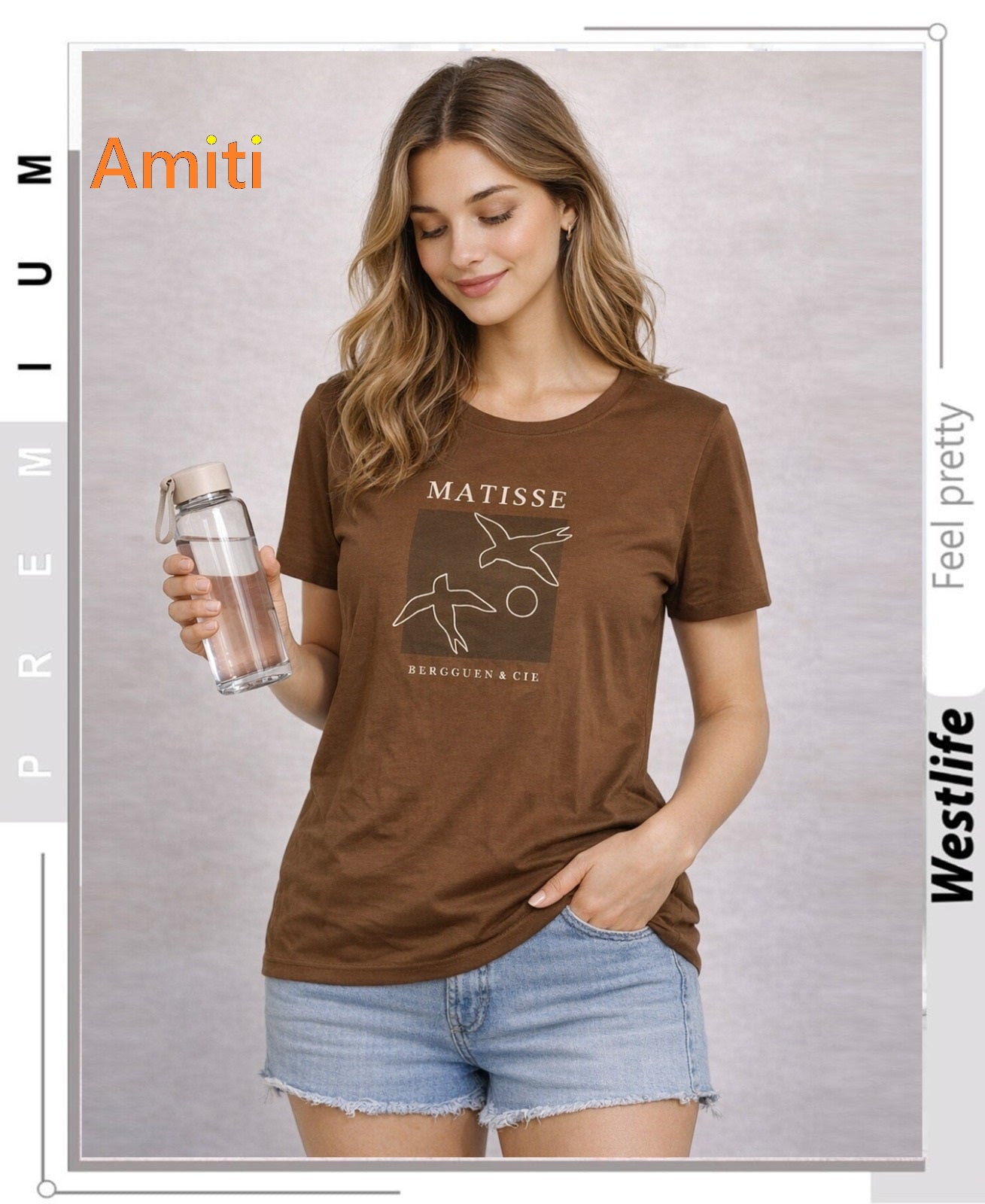 Tencil 2104 Amiti Premium Women Tshirt Wholesaler Gujarat