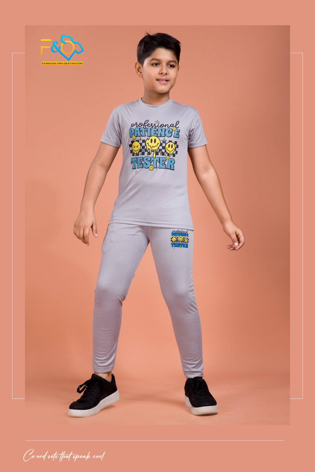 Tencil 3110 F&O Lycra Boys Night Suits Wholesaler