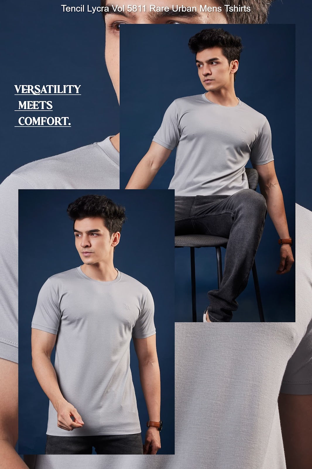 Tencil Lycra Vol 5811 Rare Urban Imported Mens Tshirts Manufacturer Ahmedabad