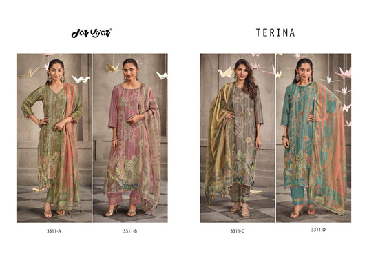 Terina 3311 Jay Vijay Tissue Pant Style Suits Wholesaler India