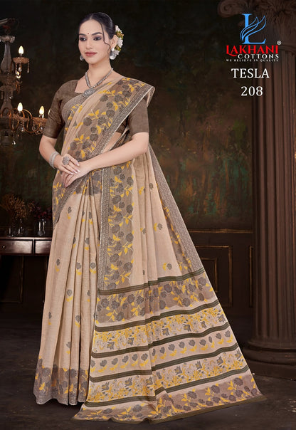 Tesla Vol 2 Lakhani Cotton Sarees Manufacturer Gujarat