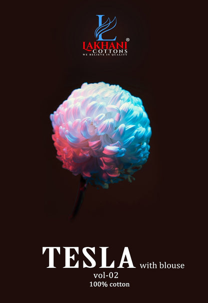 Tesla Vol 2 Lakhani Cotton Sarees Manufacturer Gujarat