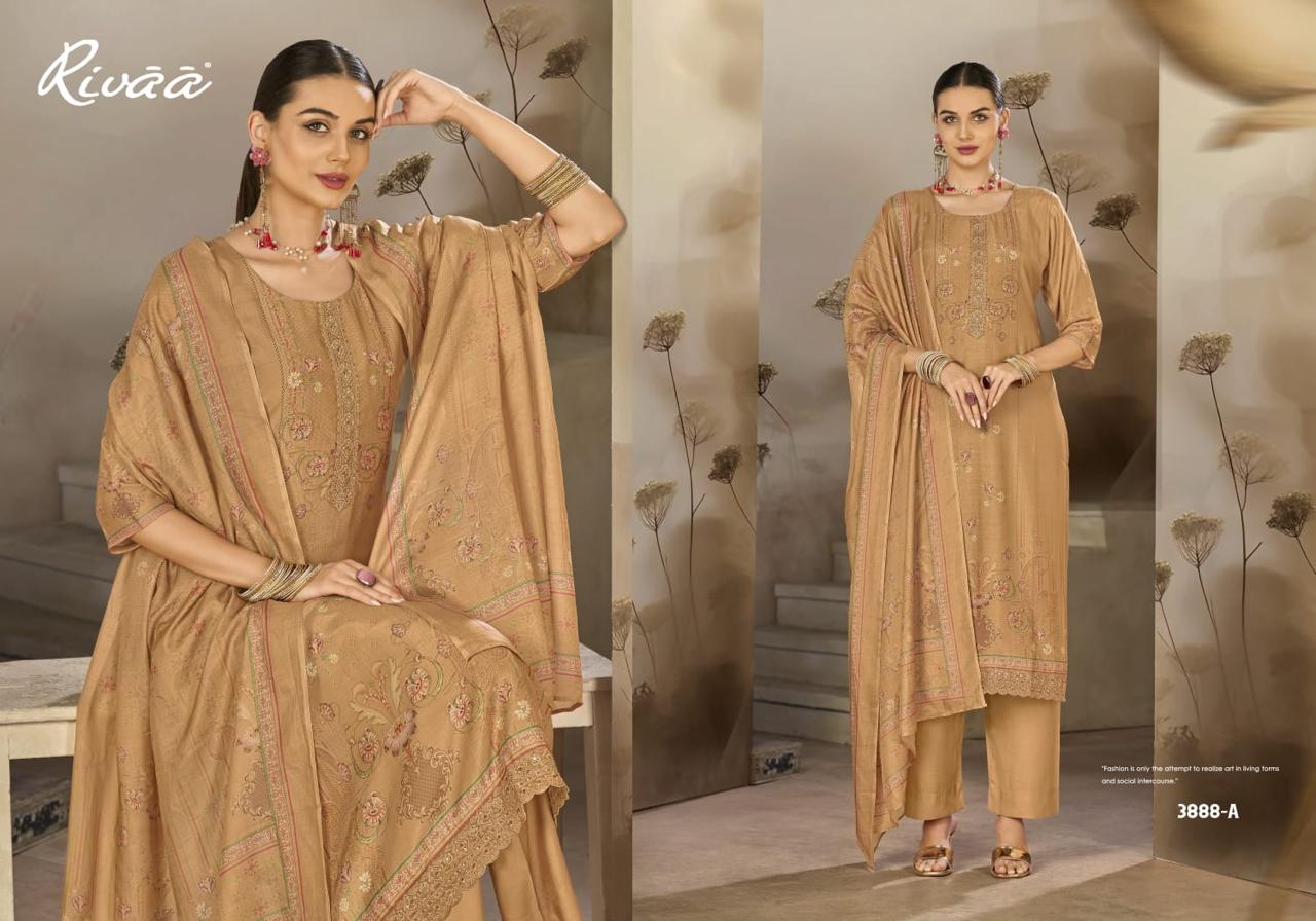 Tessa 2 Rivaa Bemberg Silk Pant Style Suits Wholesaler