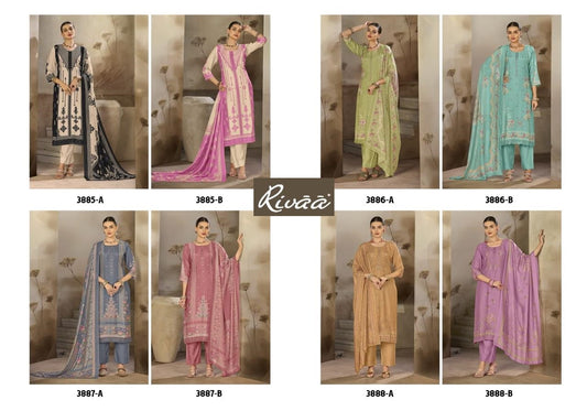 Tessa 2 Rivaa Bemberg Silk Pant Style Suits Wholesaler