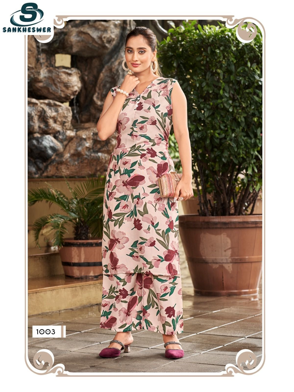 Tetema Vol 1 Sankheswer Reyon Co Ord Set Manufacturer India