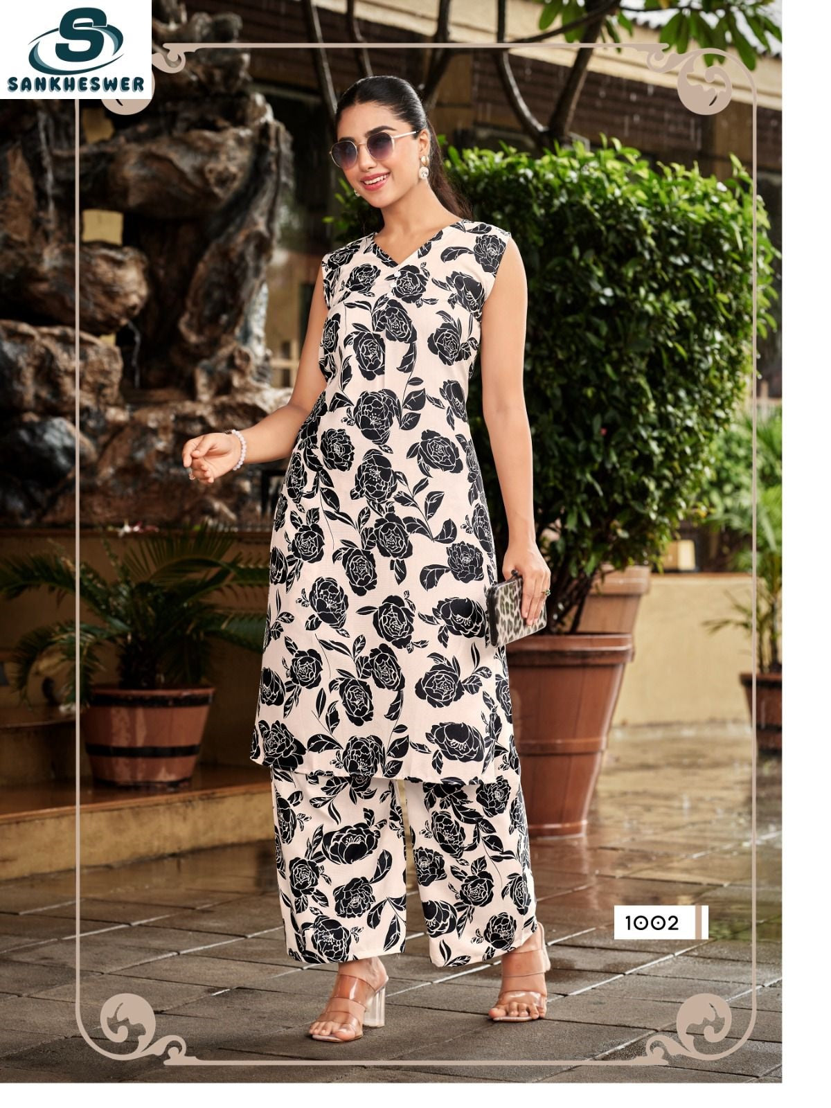 Tetema Vol 1 Sankheswer Reyon Co Ord Set Manufacturer India