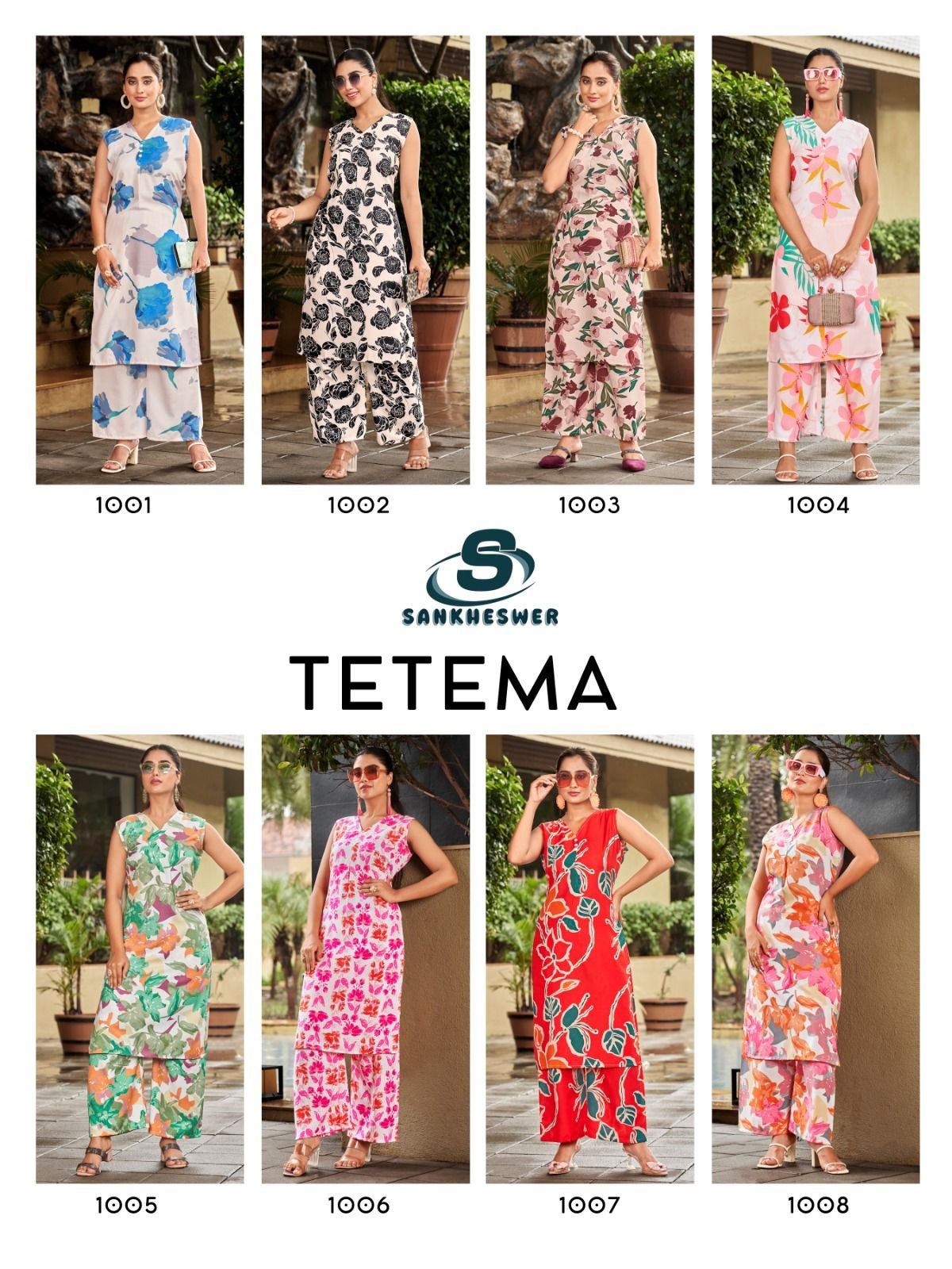 Tetema Vol 1 Sankheswer Reyon Co Ord Set Manufacturer India