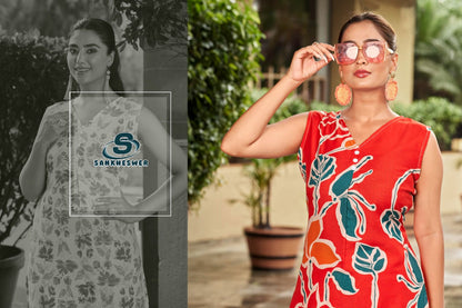 Tetema Vol 1 Sankheswer Reyon Co Ord Set Manufacturer India