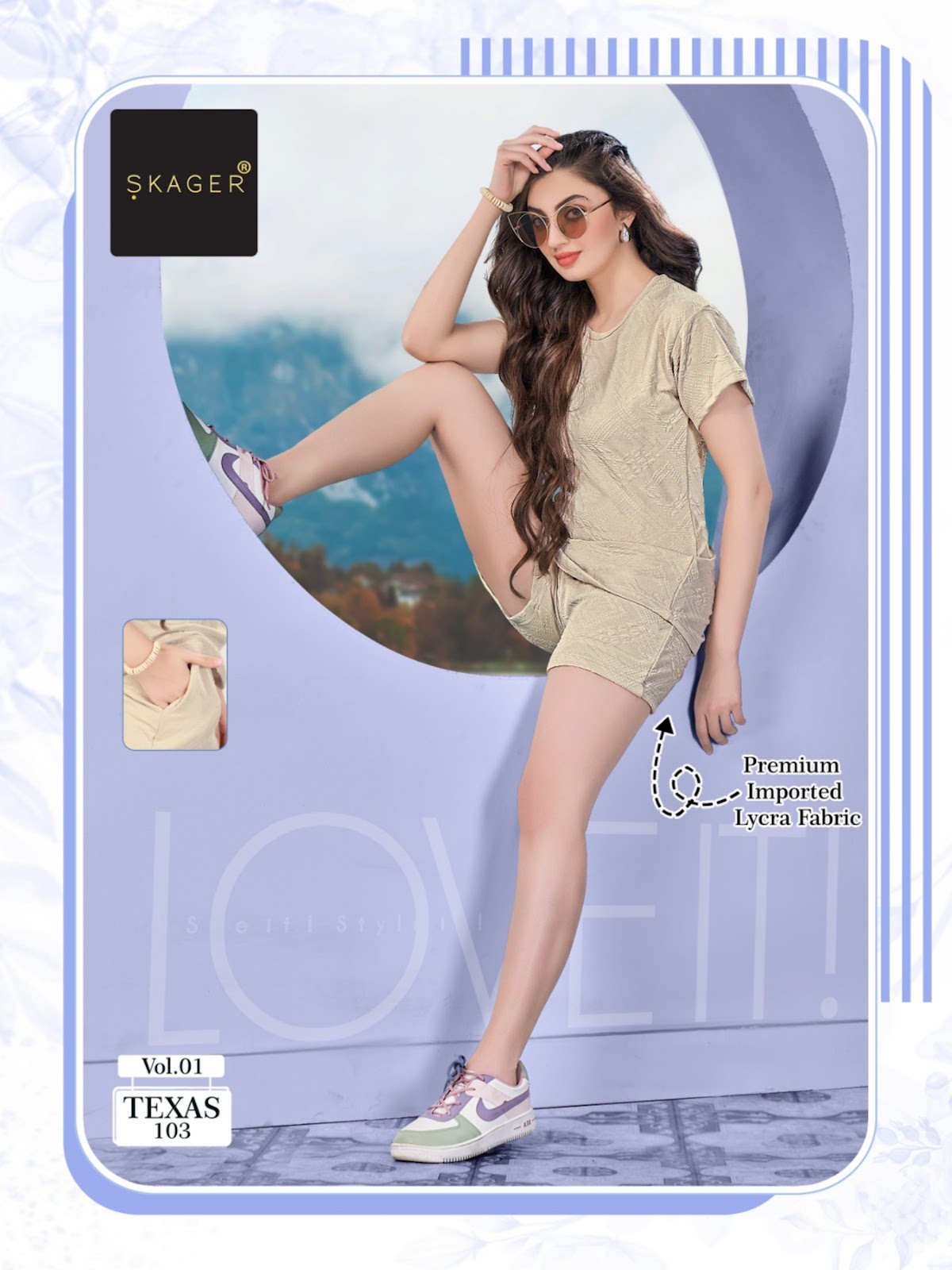 Texas Vol 1 Skager Imported Shorts Night Suits Manufacturer India