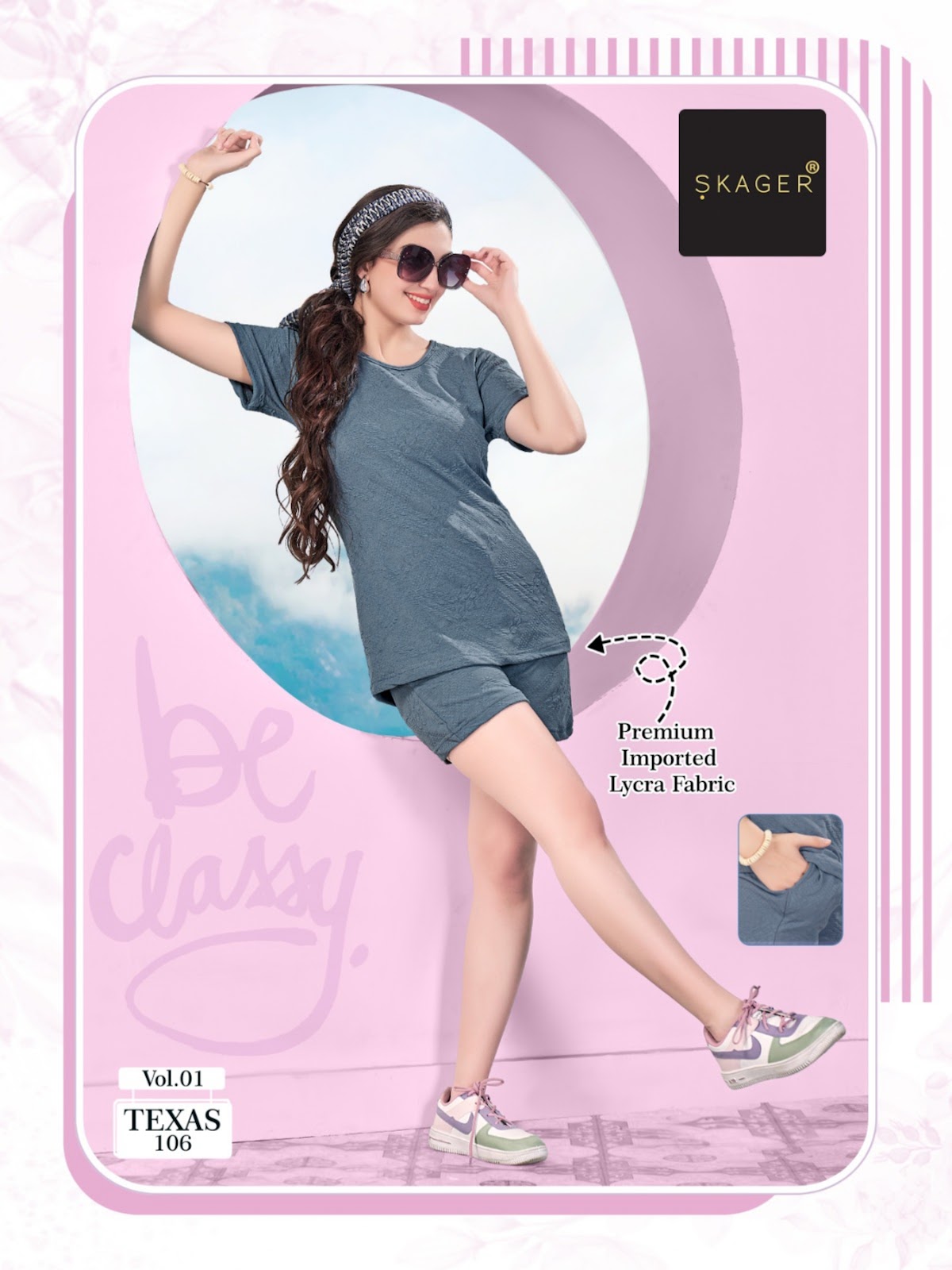 Texas Vol 1 Skager Imported Shorts Night Suits Manufacturer India