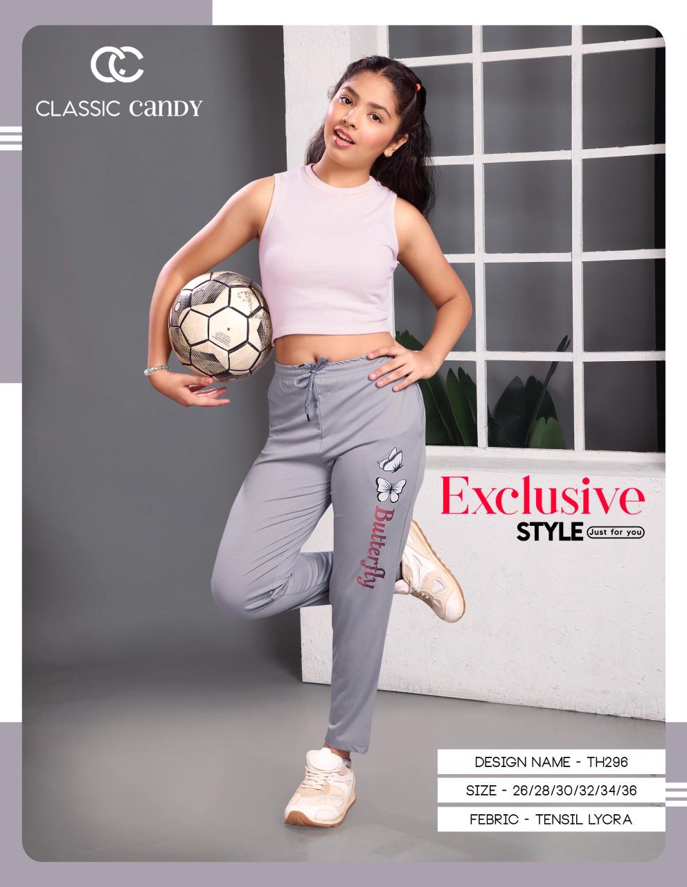 Th296 Track Classic Candy Tencil Girls Pant Supplier India