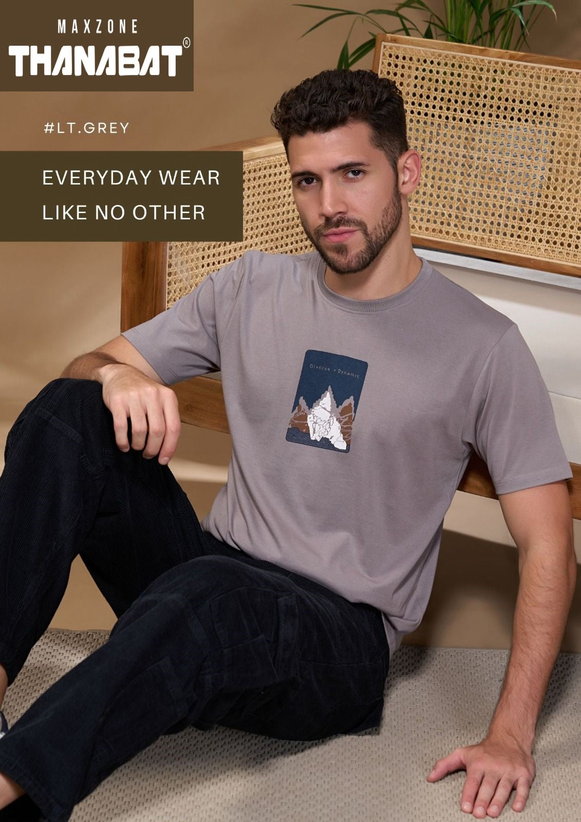 Thanabat 2085 Maxzone Clothing Cotton Mens Tshirts Manufacturer Ahmedabad