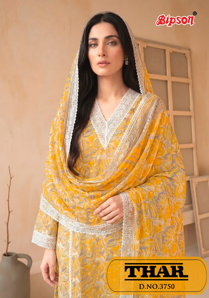 Thar 3750 Bipson Prints Cotton Pant Style Suits Exporter Gujarat