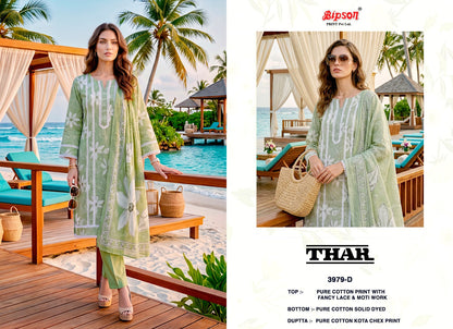 Thar 3979 Bipson Prints Cotton Pant Style Suits Wholesale Price