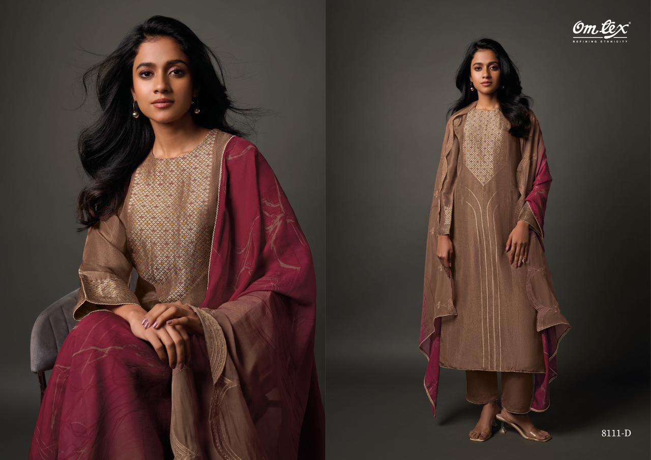 Tharunika Omtex Silk Pant Style Suits Wholesale Rate