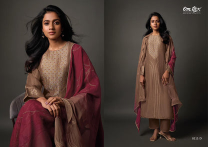 Tharunika Omtex Silk Pant Style Suits Wholesale Rate