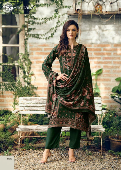 The Amaia Sadhana Pashmina Suits Wholesale