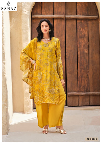 The Celebration Edit Sanaz Russian Plazzo Style Suits Exporter Gujarat