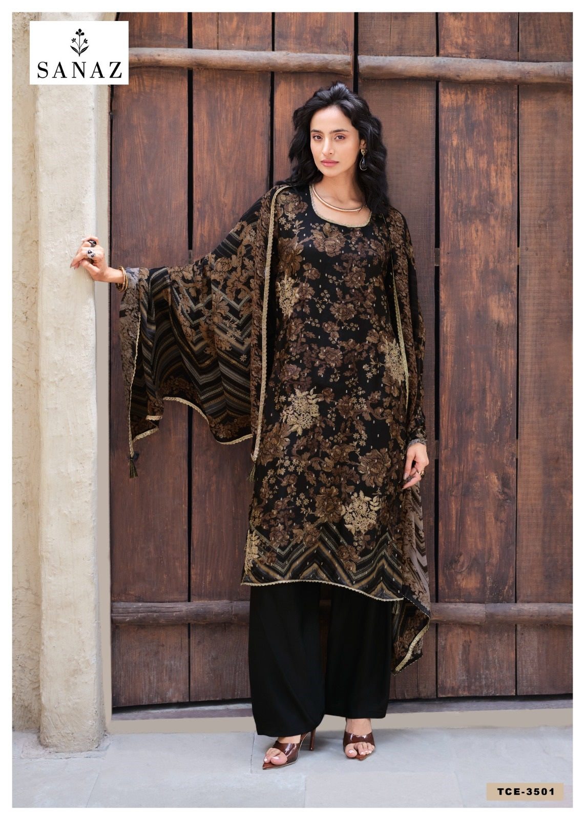 The Celebration Edit Sanaz Russian Plazzo Style Suits Exporter Gujarat