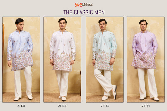 The Classic Shubhkala Viscose Silk Mens Kurta Manufacturer