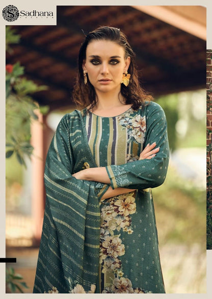 The Florence Sadhana Viscose Pashmina Suits Wholesaler