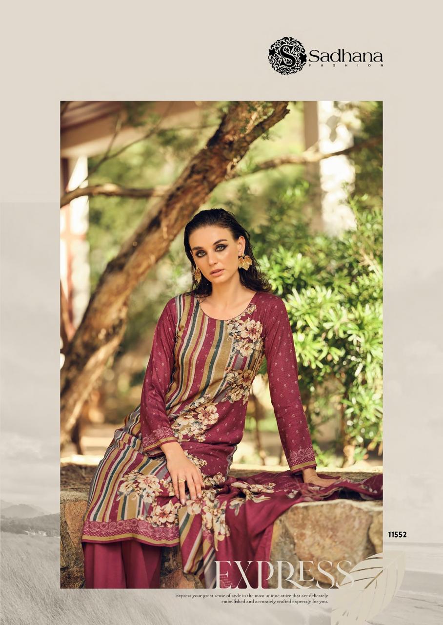 The Florence Sadhana Viscose Pashmina Suits Wholesaler