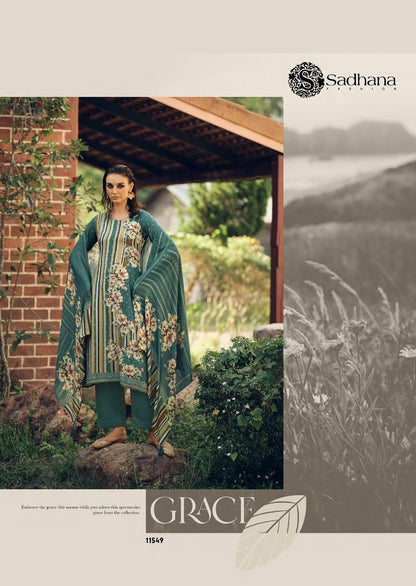 The Florence Sadhana Viscose Pashmina Suits Wholesaler