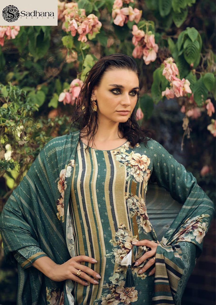 The Florence Sadhana Viscose Pashmina Suits Wholesaler