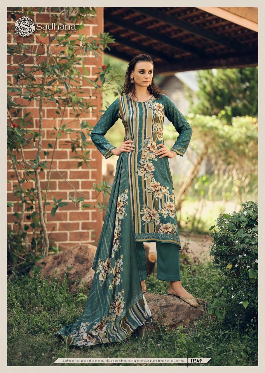 The Florence Sadhana Viscose Pashmina Suits Wholesaler