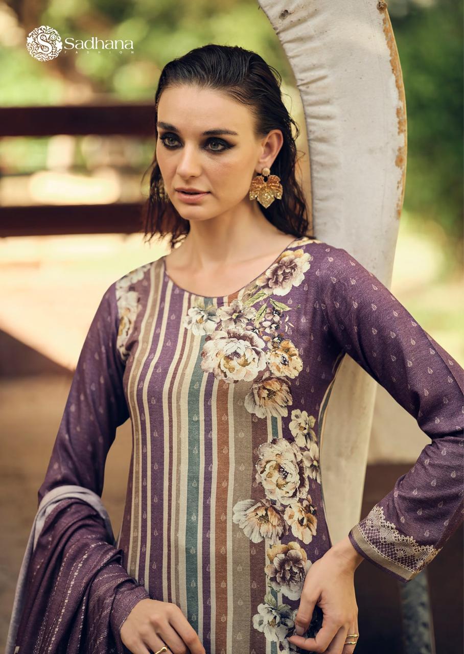 The Florence Sadhana Viscose Pashmina Suits Wholesaler