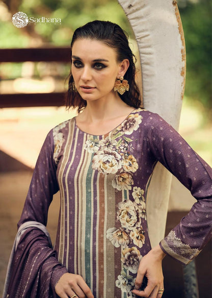 The Florence Sadhana Viscose Pashmina Suits Wholesaler