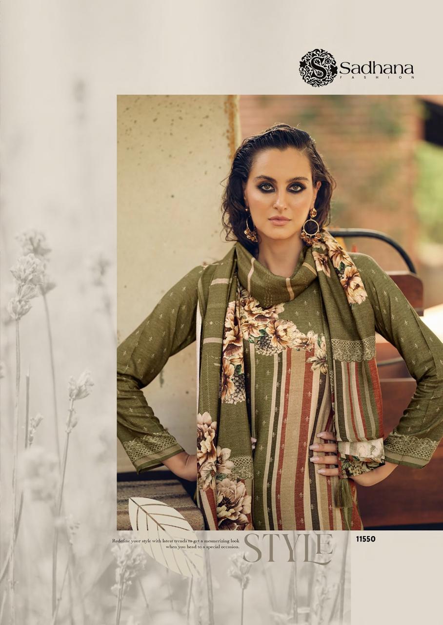 The Florence Sadhana Viscose Pashmina Suits Wholesaler