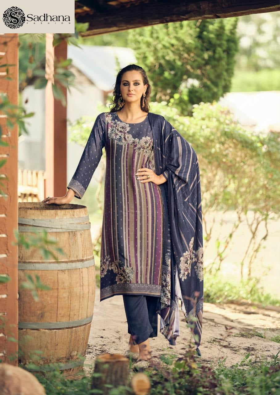 The Florence Sadhana Viscose Pashmina Suits Wholesaler