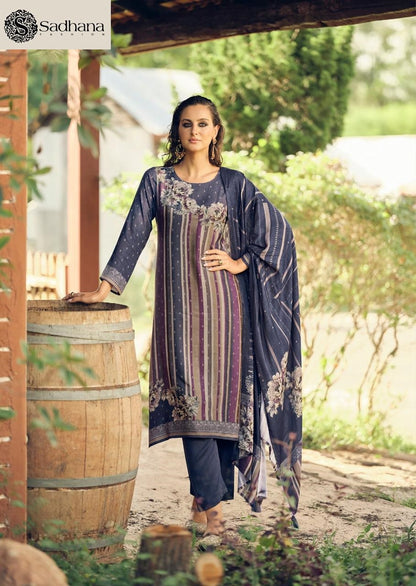 The Florence Sadhana Viscose Pashmina Suits Wholesaler