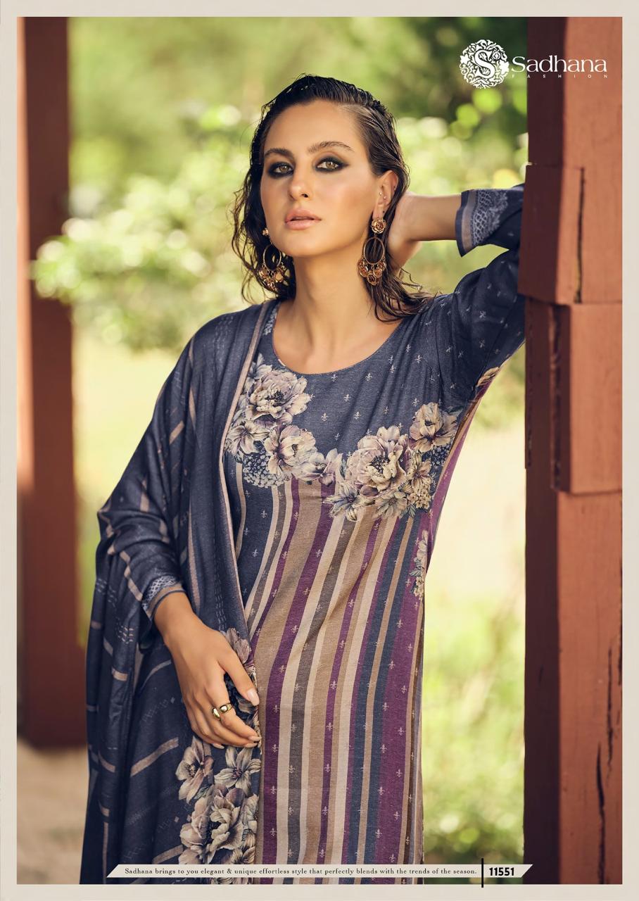 The Florence Sadhana Viscose Pashmina Suits Wholesaler