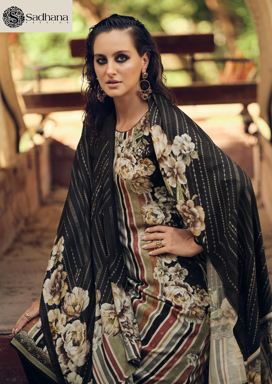 The Florence Sadhana Viscose Pashmina Suits Wholesaler