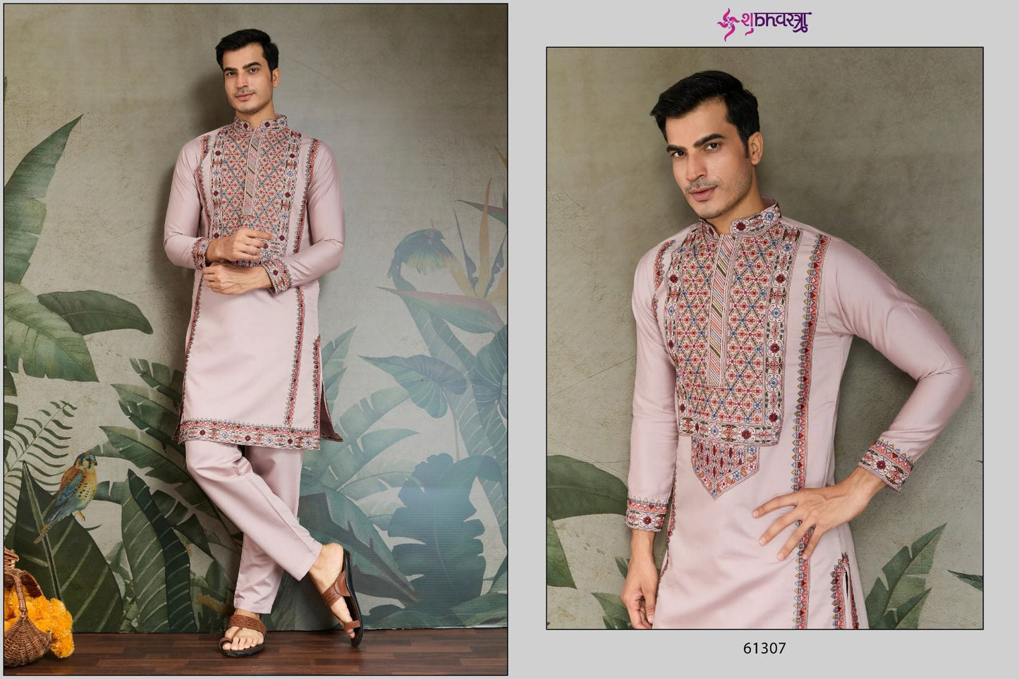The Fusion Fits 2 Shubhvastra Viscose Silk Mens Kurta Pajama Wholesale