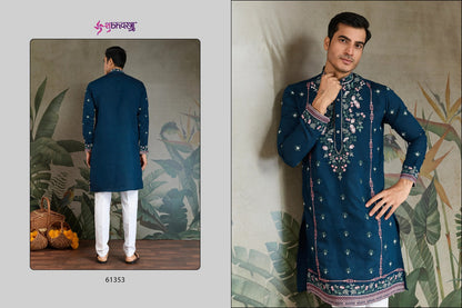 The Fusion Fits 3 Shubhvastra Viscose Silk Mens Kurta Wholesaler India