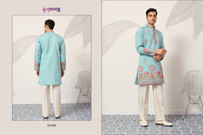 The Grand Shubhvastra Viscose Silk Mens Kurta Supplier India
