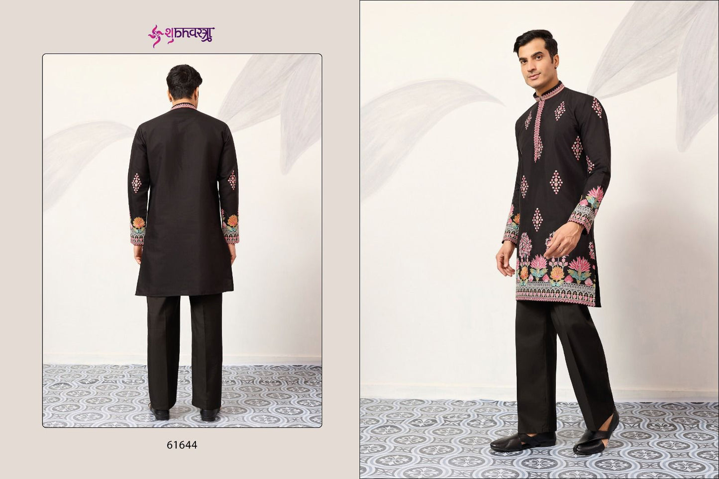 The Grand Shubhvastra Viscose Silk Mens Kurta Supplier India
