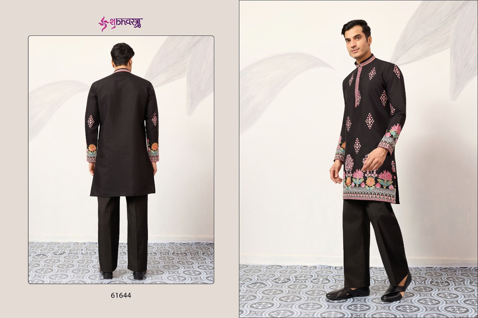 The Grand Shubhvastra Viscose Silk Mens Kurta Supplier India