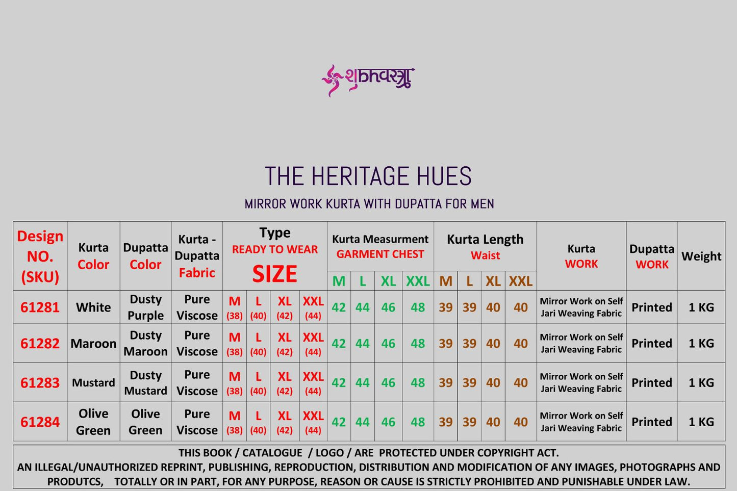 The Heritage Hues Shubhvastra Viscose Mens Kurta Dupatta Manufacturer Ahmedabad