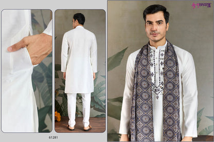 The Heritage Hues Shubhvastra Viscose Mens Kurta Dupatta Manufacturer Ahmedabad