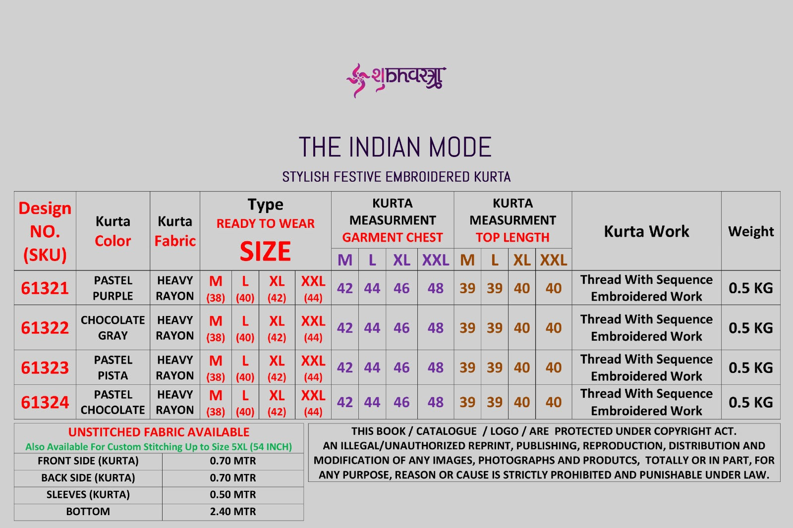 The Indian Mode Shubhvastra Rayon Mens Kurta Manufacturer